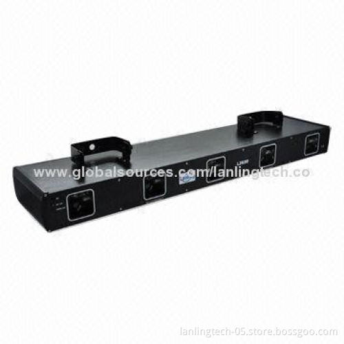 360mW RG five lens DMX beam disco laser lighting